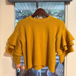 FAVLUX Golden Knit Top